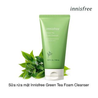 Sữa rửa mặt In nis free Green Tea chiết xuất 100% thiên nhiên