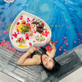 Khay nổi hồ bơi, khay nổi bể bơi, khay mây nổi trên nước - sỉ - lẻ liên hệ