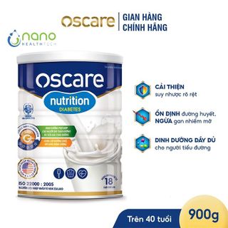 Sữa cho người tiểu đường Oscare Nutrition Diabetes giá sỉ