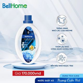 Nước Giặt Xả Công Nghệ Sinh Học Bell Home Hương Cuốn Hút 3,2KG giá sỉ