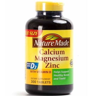 Viên uống Nature Made Calcium Magnesium Zinc With Vitamin D3 hộp 300 viên giá sỉ