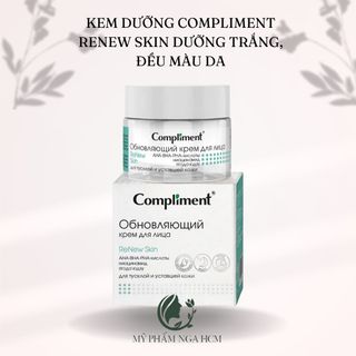 Kem dưỡng Compliment Renew Skin dưỡng trắng, đều màu da 50ml (XANH LÁ) giá sỉ