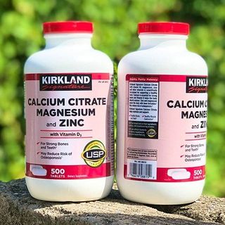 Kirkland Signature Calcium Citrate Magnesium And Zinc 500mg giá sỉ