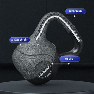 Tạ ấm quai xách tạ bình vôi loại hỗ trợ tập thể thao gym nam nữ squat tập cơ tay mông đùi tập luyện tại nhà hiệu quả