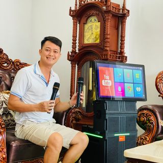 Loa Màn Hình Karaoke KTV179 Cao Cấp 2024 Màn Hình Lớn 25inch, Gập 180 Độ, Bass 30 Siêu Uy Lực Kèm 2 Micro Pin Sạc Type C