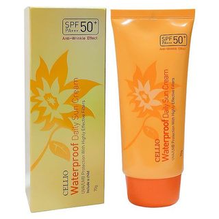 Kem chống nắng dành cho mọi loại da Cellio Waterproof Daily Sun Cream SPF50 PA+++
