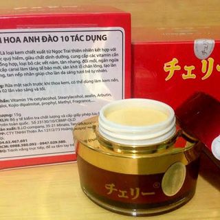 Kem dưỡng trắng da Hoa Anh Đào 10 tác dụng