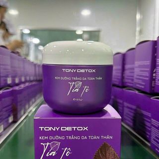 Kem dưỡng da tía tô Cỏ Lành 50G Dưỡng trắng da, mở thâm nám
