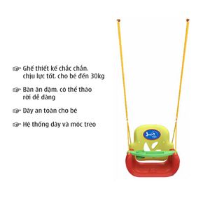 Ghế Xích Đu Dùng Với Khung Xích Đu Nhún Nhảy Tập Đi Cho Bé JUMPER KIDS Ghế Đa Năng Tích Hợp Bàn Ăn Dặm - Chưa Có Bộ Khung