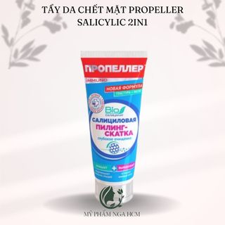 Tẩy da chết mặt Propeller Salicylic 2in1 cho da mụn 100ml