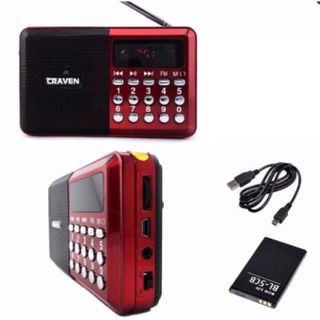 LOA NGHE ĐÀI USB CRAVEN CR- 16