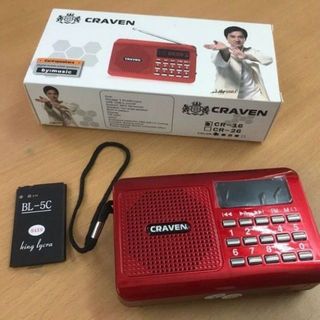 LOA NGHE ĐÀI USB CRAVEN CR- 16