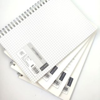 SỔ LÒ XO A5 PP KẺ NGANG KẺ CARO
