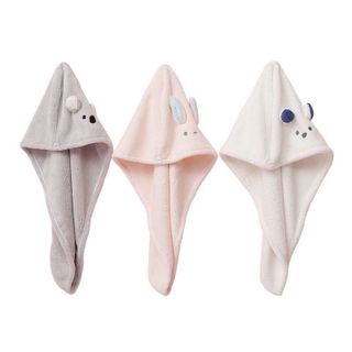 KHĂN QUẤN KHÔ TÓC HÌNH THÚ CUTE - SILVER