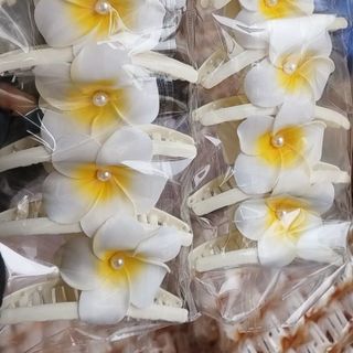 Kẹp gấp hoa sứ kẹp sau tóc(lố 12)