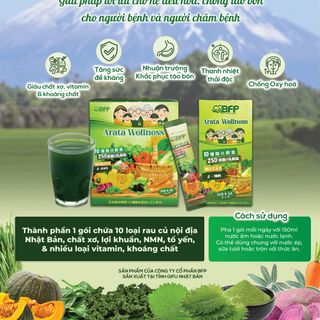 Arata Wellness - Thực phẩm rau xanh bổ sung giành cho người kén ăn rau giá sỉ