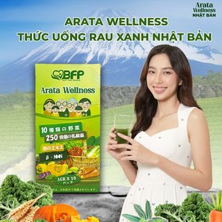 Arata Wellness - Thực phẩm rau xanh bổ sung giành cho người kén ăn rau