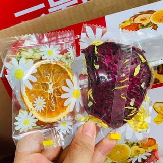 TRÀ TRÁI CÂY SẤY KHÔ, DETOX THANH LỌC CƠ THỂ HỘP 25 GÓI - WINNIE HOUSE