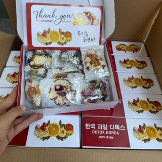 TRÀ TRÁI CÂY SẤY KHÔ, DETOX THANH LỌC CƠ THỂ HỘP 25 GÓI - WINNIE HOUSE