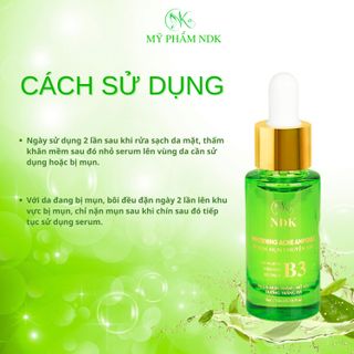 Serum Đánh Bay Mụn Mờ Thâm Dưỡng Trắng Da Whitening Acne Ampoule
