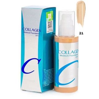 Kem nền Enough Collagen Moisture Foundation Hàn Quốc 100ml Độ bền màu phải nói quá bất ngờ luôn ạ