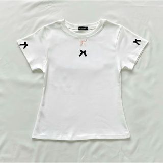 ÁO THUN NỮ CỔ TRÒN ĐÍNH NƠ TRƯỚC NGỰC CHẤT THUN CO GIÃN ÔM BODY TÔN DÁNG 38-60KG -HTM FASHION