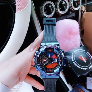 ĐỒNG HỒ NAM NỮ CAO CẤP G SKOCK DÂY CAO SU MẶT TRÒN 1