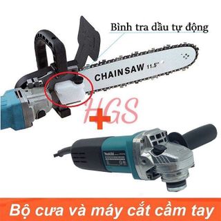BỘ CHUYỂN ĐỔI CƯA XÍCH GẮN MÁY MÀI CẦM TAY - HGS
