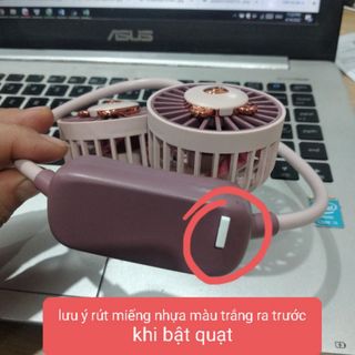 QUẠT ĐEO CỔ DIANDI SIÊU MÁT, XOAY 360 ĐỘ, 2 TỐC ĐỘ GIÓ CTB721