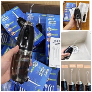 Máy tăm nước cầm tay vanlu, máy tăm nước vệ sinh răng miệng