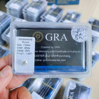 Kim cương nhân tạo moissanite, quốc tế GRA kiểm định toàn cầu (phân phối sỉ giá tốt nhất toàn quốc) giá sỉ