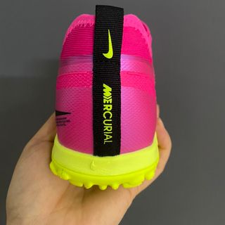 Giày đá bóng Vapor 15 pro màu hồng đế vàng xanh loại 1 giá sỉ