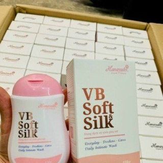 Dung dịch vệ sinh hana soft silk Giúp dưỡng da vùng kín