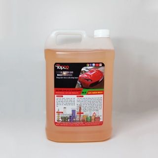 Nước rửa xe siêu bóng, tạo hiệu ứng lá sen Topco