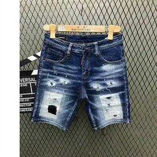 quần short jean nam chất vải jeans mịn đẹp, dày dặn, co giãn tốt, đường may chỉnh chu size từ 55kg - 88kg giá sỉ - giá bán buôn