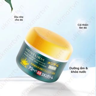 KEM DƯỠNG ẨM LÀM MỀM MỊN DA
CHIẾT XUẤT LÔ HỘI OMI MENTURM
