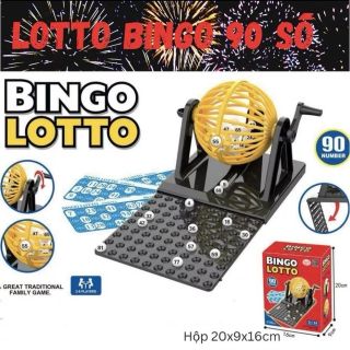 Bộ đồ chơi lotto bingo,bộ quay sổ xố 90 số giá sỉ