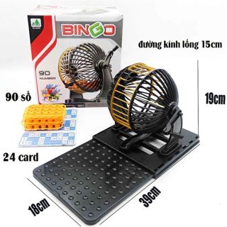 Bộ đồ chơi lotto bingo,bộ quay sổ xố 90 số