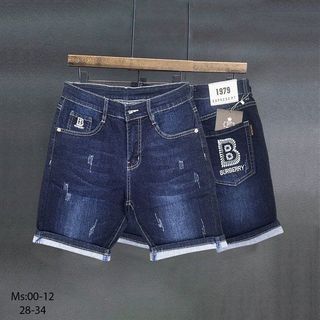quần short jean nam chất vải jeans mịn đẹp, dày dặn, co giãn tốt, đường may chỉnh chu size từ 55kg - 88kg giá sỉ - giá bán buôn