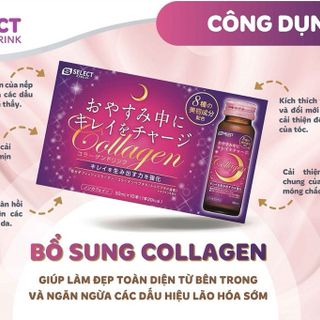 Collagen S Select 
THỰC PHẨM BẢO VỆ SỨC KHỎE S SELECT COLLAGEN DRINK (HỘP 10 LỌ) giá sỉ