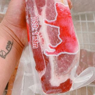 Ba chỉ heo rừng lai cây 1kg