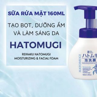 Sữa rửa mặt hatomugi