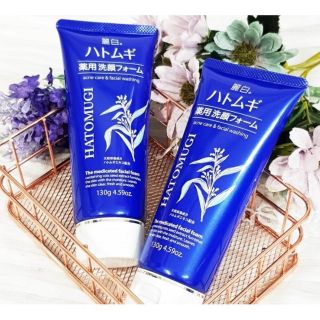 Sữa rửa mặt hatomugi 130g ( màu xanh )