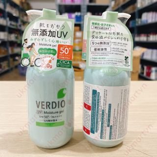 GEL CHỐNG NẮNG DƯỠNG ẨM CHO DA
NHẠY CẢM OMI VERDIO SPF50+ PA++++
220 g
