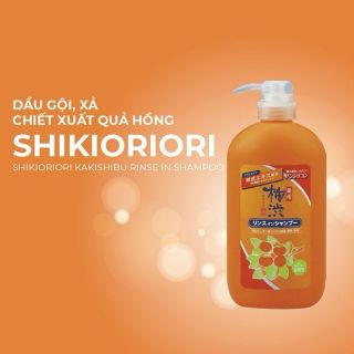 DẦU GỘI, XẢ CHIẾT XUẤT QUẢ HỒNG
SHIKIORIORI