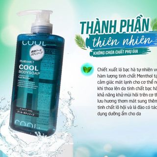 SỮA TẮM BẠC HÀ MÁT LẠNH
PHARMAACT