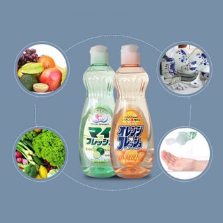 Nước rửa chén, bát hương bưởi 600ml Rocket Soap nội địa Nhật Bản