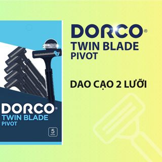 Dao cạo râu 2 lưỡi DORCO TD 702 ( gói 5 dao cạo ) giá sỉ