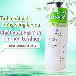 NƯỚC DƯỠNG DA CHIẾT XUẤT HẠT Ý DĨ
S SELECT