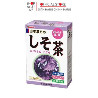 Trà tía tô Yamakan Shiso tea 22 gói thanh lọc cơ thể tăng sức đề kháng nội địa Nhật Bản - Kokubo giá sỉ